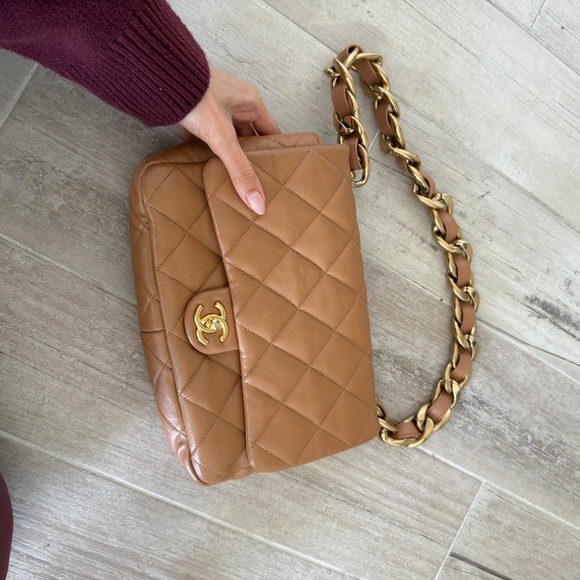 Beautiful Chanel Bag Funky Town Large 2023, caramel color - Picture 6 of 8